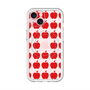 スリムプロテクションプレミアムケース with MagSafe［ Apple - Red ］