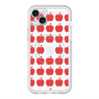 スリムプロテクションプレミアムケース with MagSafe［ Apple - Red ］