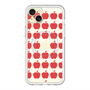 スリムプロテクションプレミアムケース with MagSafe［ Apple - Red ］