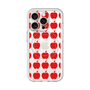 スリムプロテクションプレミアムケース with MagSafe［ Apple - Red ］