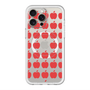 スリムプロテクションプレミアムケース with MagSafe［ Apple - Red ］