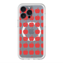 スリムプロテクションプレミアムケース with MagSafe［ Apple - Red ］