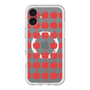 スリムプロテクションプレミアムケース with MagSafe［ Apple - Red ］