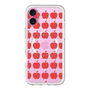 スリムプロテクションプレミアムケース with MagSafe［ Apple - Red ］