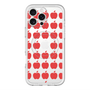 スリムプロテクションプレミアムケース with MagSafe［ Apple - Red ］