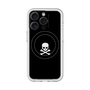 スリムプロテクションプレミアムケース with MagSafe［ スカル - Black ］