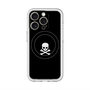 スリムプロテクションプレミアムケース with MagSafe［ スカル - Black ］
