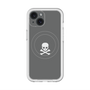 スリムプロテクションプレミアムケース with MagSafe［ スカル - Gray ］