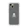 スリムプロテクションプレミアムケース with MagSafe［ スカル - Gray ］