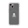 スリムプロテクションプレミアムケース with MagSafe［ スカル - Gray ］