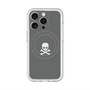 スリムプロテクションプレミアムケース with MagSafe［ スカル - Gray ］