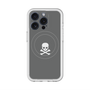 スリムプロテクションプレミアムケース with MagSafe［ スカル - Gray ］