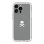 スリムプロテクションプレミアムケース with MagSafe［ スカル - Gray ］