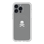 スリムプロテクションプレミアムケース with MagSafe［ スカル - Gray ］