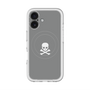 スリムプロテクションプレミアムケース with MagSafe［ スカル - Gray ］