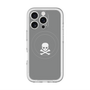スリムプロテクションプレミアムケース with MagSafe［ スカル - Gray ］
