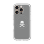 スリムプロテクションプレミアムケース with MagSafe［ スカル - Gray ］