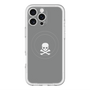 スリムプロテクションプレミアムケース with MagSafe［ スカル - Gray ］