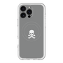 スリムプロテクションプレミアムケース with MagSafe［ スカル - Gray ］