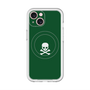 スリムプロテクションプレミアムケース with MagSafe［ スカル - Green ］