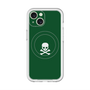 スリムプロテクションプレミアムケース with MagSafe［ スカル - Green ］