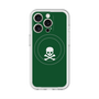 スリムプロテクションプレミアムケース with MagSafe［ スカル - Green ］