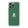 スリムプロテクションプレミアムケース with MagSafe［ スカル - Green ］