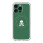 スリムプロテクションプレミアムケース with MagSafe［ スカル - Green ］