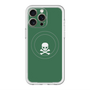 スリムプロテクションプレミアムケース with MagSafe［ スカル - Green ］