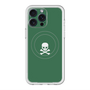 スリムプロテクションプレミアムケース with MagSafe［ スカル - Green ］
