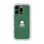 スリムプロテクションプレミアムケース with MagSafe［ スカル - Green ］