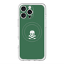 スリムプロテクションプレミアムケース with MagSafe［ スカル - Green ］