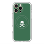 スリムプロテクションプレミアムケース with MagSafe［ スカル - Green ］