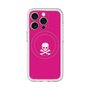 スリムプロテクションプレミアムケース with MagSafe［ スカル - Pink ］