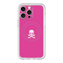 スリムプロテクションプレミアムケース with MagSafe［ スカル - Pink ］