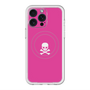 スリムプロテクションプレミアムケース with MagSafe［ スカル - Pink ］