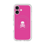 スリムプロテクションプレミアムケース with MagSafe［ スカル - Pink ］