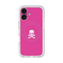 スリムプロテクションプレミアムケース with MagSafe［ スカル - Pink ］