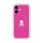 スリムプロテクションプレミアムケース with MagSafe［ スカル - Pink ］