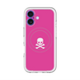 スリムプロテクションプレミアムケース with MagSafe［ スカル - Pink ］