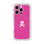 スリムプロテクションプレミアムケース with MagSafe［ スカル - Pink ］
