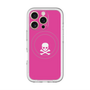 スリムプロテクションプレミアムケース with MagSafe［ スカル - Pink ］