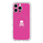 スリムプロテクションプレミアムケース with MagSafe［ スカル - Pink ］