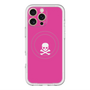 スリムプロテクションプレミアムケース with MagSafe［ スカル - Pink ］