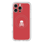 スリムプロテクションプレミアムケース with MagSafe［ スカル - Red ］