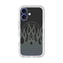 スリムプロテクションプレミアムケース with MagSafe［ 炎 - Blue ］