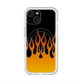 スリムプロテクションプレミアムケース with MagSafe［ 炎 - Orange ］