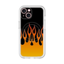 スリムプロテクションプレミアムケース with MagSafe［ 炎 - Orange ］