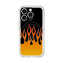 スリムプロテクションプレミアムケース with MagSafe［ 炎 - Orange ］