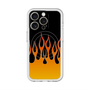 スリムプロテクションプレミアムケース with MagSafe［ 炎 - Orange ］